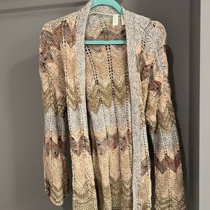 LIKE NEW Anthropologie Cardigan Large Petite